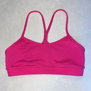 Lululemon Pink Sports Bra size 4